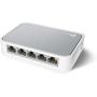 TP-Link 5 Port 10/100 Mbps Fast Ethernet Switch | Desktop Ethernet Splitter | Ethernet Hub | Plug & Play | Fanless Quiet | Desktop Design | Green Technology | Unmanaged (TL-SF1005D),White