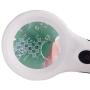 GemOro iView LED Magnifier with Built-In Light, White