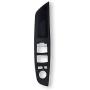 Window Switch Panel & Inner Door Panel Handle Pull Trim Cover Set Replacement for 2010-2016 BMW 5 Series 520 523 525 528 530 535 F10 F11 F18 Black Replaces 51417225873