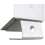 Rain Design 10032 mStand Laptop Stand, Silver (Patented), Ergonomic Aluminum Computer Riser for Office or Home Desk Setup, Compatible with MacBook Air Pro