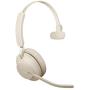 Jabra Evolve2 65 Wireless Headset USB-C Mono UC, Bluetooth Dongle, Compatible with Zoom, Webex, Skype, Smartphones, Tablets, PC/MAC, 26599-989-899 (Black), Global Teck Gold Support Plan Included