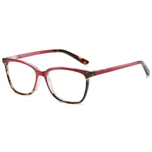 ZENOTTIC Anti Blue Light Glasses Blue Light Blocking Reading Glasses Stylish Leopard Glasses Anti Eyestrain for Women