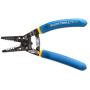 Klein Tools - 11055KLE 11055 Wire Cutter and Wire Stripper, Stranded Wire Cutter, Solid Wire Cutter, Cuts Copper Wire Blue/Yellow