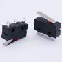 Twidec /10Pcs Mini Micro Limit Switch 5A 125 250V AC SPDT 1NO 1NC Short Lever Arm Switch Snap Action Button Type 3 Pins KW11-3Z02