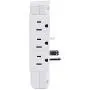 CyberPower CSB600WS Surge Protector, 900J/125V, 6 Swivel Outlets, Wall Tap, White CyberPower CSB600WS Surge Protector, 900J/125V, 6 Swivel Outlets, Wall Tap, White