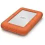 LaCie LAC9000298 Rugged Mini 2TB External Hard Drive Portable HDD - USB 3.0 USB 2.0 Compatible, Drop Shock Dust Rain Resistant Shuttle Drive, For Mac And PC Computer Desktop Workstation PC Laptop