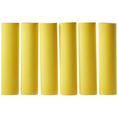 Heavy Wall Adhesive Lined Marine Grade Heat Polyolefin Shrink Tubing A81959-1'' ID - Yellow - 6 Inches - 6 Pack Heavy Wall Adhesive Lined Marine Grade Heat Polyolefin Shrink Tubing A81959-1'' ID - Yellow - 6 Inches - 6 Pack