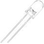Chanzon 100 pcs 5mm Green LED Diode Lights (Clear Round Transparent DC 3V 20mA) Bright Lighting Bulb Lamps Electronics Components Indicator Light Emitting Diodes