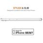 Shamos Crystal Clear Shock Absorption TPU Rubber Gel Case (Clear) Compatible with iPhone SE 2020 (2nd Generation) iPhone 8 and iPhone 7