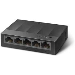 TP-Link Litewave 5 Port Gigabit Ethernet Switch | Desktop Ethernet Splitter | Plastic Case | Unshielded Network Switch | Plug & Play | Fanless Quiet | Unmanaged (LS1005G)