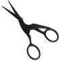 BIHRTC Pack of 2 Scissors Embroidery Scissors 4.5 Inch Black Stork Scissors Sharp Stainless Steel Scissors Small Sewing Scissors for Craft Sewing Handmade Needpoint Artwork Cross-Stitch