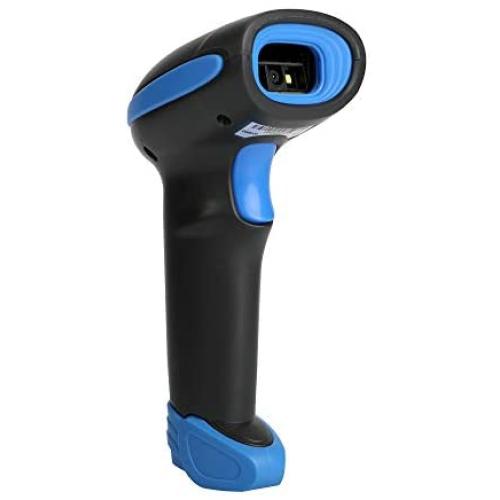 LENVII 2.4G Wireless Bar Code Scanner CW200 2D Barcode Scanner CCD Imager Handheld QR Code and Bar Code Reader,it scans 1D barcode/2D Code on PC and Phone Screen