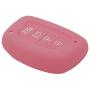 WEIBISS 2pcs 4 Buttons Key Fob Cover Case Protector Shell Remote Jacket Keyless Entry Holder Bag for Hyundai 2018 2017 2016 Tucson Elantra Sonata, Black Pink