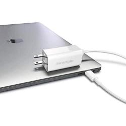 60W USB-C Wall Charger, Portable Laptop/Phone USBC Power Travel Adapter, Compatible with iPhone 12 / MacBook Pro & Air 13 inch/iPad Pro, USB PD, Charge Fast, Small, Foldable US Plug [60C]