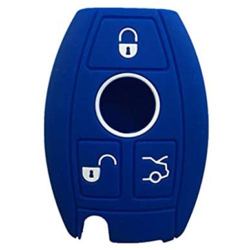 Rpkey Silicone Keyless Entry Remote Control Key Fob Cover Case protector Replacement Fit For Mercedes Benz W203 W210 W211 AMG W204 C E R CL GL S SL BGA CLS CLK CLA SLK Case Classe IYZ3312 MB-KEYPROG2