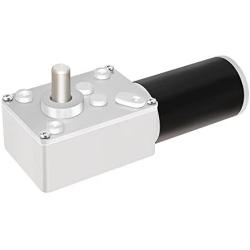 Aobbmok DC Motor 12V Low Speed 160 RPM High Torque Little Geared Motor with Metal Gear Reducer