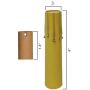 Royal Designs 4 Inch Candle Drip Sleeves Chandelier Socket Covers with Paper Insulation, Beige, Set of 10
