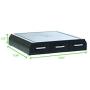 Mind Reader PC, Laptop, IMAC Monitor Stand and Desk Organizer, Black