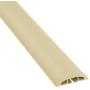 D-Line 6 Foot Floor Cord Cover, Cable Protector, CC-3, Protect Cords and Prevent Trip Hazards, Beige