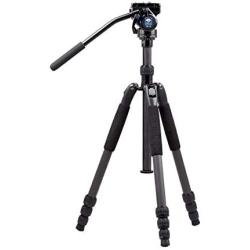 SIRUI T04S Series Carbon Fiber Tripod with VA-5 Compact Fluid Video Head (T-024SK+VA-5)
