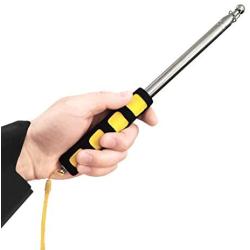 The Ultimate Social Stick- Social Distancing Zapper Stick，6 Feet Distance Tool，Extends to 6 Feet，Collapses to 11 inches[Yellow]