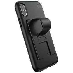 Speck Products GrabTab Cell Phone Holder and Stand, Works with Most Cell Phones - Black/Black