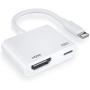 [Apple MFi Certified] Lightning to HDMI Digital AV Adapter,1080P Video & Audio Sync Screen Converter AV Adapter with Charging Port for iPhone HDMI Converter to HD TV/Projector/Monitor Support All iOS