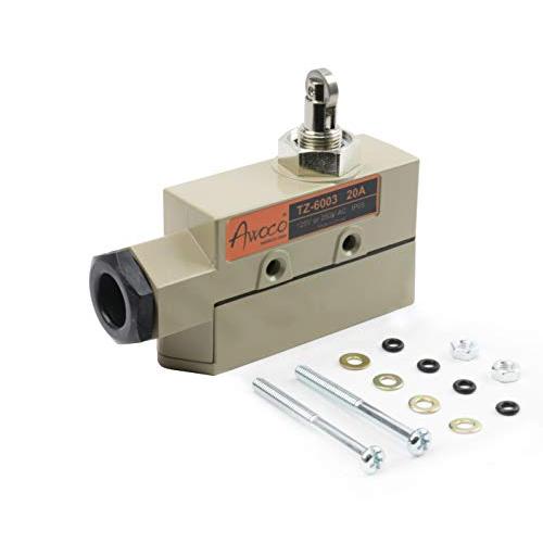 Awoco TZ-6003-20A Micro Door Switch w/Roller Plunger for Awoco, Maxell, Welbon, Pioneer, or Mars Air Curtains (Mars TZ6112 Combo Microswitch 42151 Equivalent)