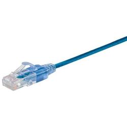 Monoprice Cat6A Ethernet Patch Cable - 3 Feet - 5 Color (5 Pack) Network Internet Cord - RJ45, Stranded, UTP, Pure Bare Copper Wire, 30AWG - SlimRun Series