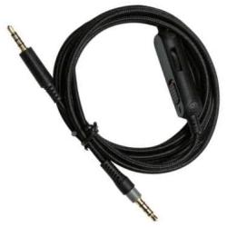 Detachable/Removable Audio Aux Cable Cord Wire with Inline Mute & Volume Control Compatible with HyperX Cloud Mix Cloud Alpha (Note: No Inline Mic)