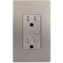 TOPGREENER Smart Wi-Fi Outlet with Energy Monitoring, Tamper-Resistant, Control Lighting and Appliances from Anywhere, in-Wall, No Hub Required, Compatible with Alexa and Google Assistant, Nickel