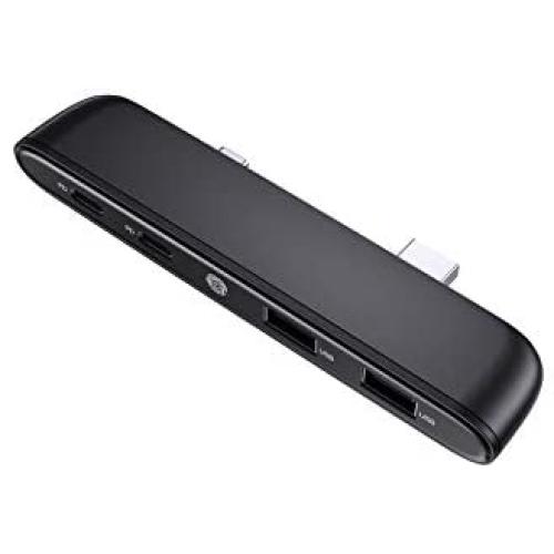 CHNFUWEI Model 3 / Y USB Hub with USB-C and USB-A Connectors, and Multi-Function Include Touch Light, Compatible for Tesla Model 3 / Model Y (Not Fit Tesla Model 3 Produced After 2021 and Not Model Y)