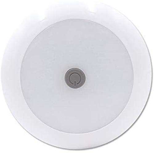 5 Inch 12/24V 3.5W Surface Mount Bright White Round Car Interior Ceiling LED Light with ON/Off Switch, DAMAVO YML072 5700K, Energy Saving for RV Motorhome Travel Trailer Camper Caravan Marine Boats