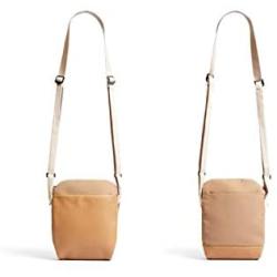 Bellroy City Pouch Premium (Leather Cross-Body Bag, e-Reader or Small Tablet, Wallet, Sunglasses, Phone) - Desert