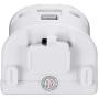 NC Wii Motion Plus Adapter Sensor Accelerator for Nintendo Remote Controller (White 2 Pieces/Set)