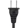 Monoprice AC Power Cord Cable - 3 Feet Without Polarized | 18AWG, 10A (NEMA 1-15P to IEC-320-C7) Black Monoprice AC Power Cord Cable - 3 Feet Without Polarized | 18AWG, 10A (NEMA 1-15P to IEC-320-C7) Black