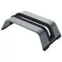 Aluminum Vertical Laptop Stand - Space Saving Laptop Holder Compatible with MacBook /iPad and More Notebook Laptops to 0.67’’ Inch Thickness(Space Grey)