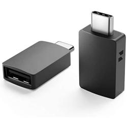 USB C to USB Adapter - 2 Pack , uni(Thunderbolt 3 Compatible) USB to USB C Adapter, Up 5Gbps, USB C Adapter Compatible with MacBook Pro, iPad Air 1010, iPad Pro, Surface Pro, XPS and More - Gray…
