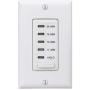 Intermatic EI200W Electronic Auto-Off Timer 5/10/15/30 Minutes, White