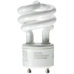 Feit Electric BPESL13T/GU24/2 900 Lumen Soft White Mini Twist GU24 CFL, Uses Up To 78% Less Energy, Compact Fluorescent, Average Life Up To 10000 Hours