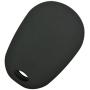 2Pcs Coolbestda Silicone 3buttons Smart Key Fob Remote Skin Cover Protector Keyless Entry Case for Toyota Tacoma Sienna Sequoia Highlander Tundra Black GQ43VT20T