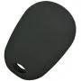2Pcs Coolbestda Silicone 3buttons Smart Key Fob Remote Skin Cover Protector Keyless Entry Case for Toyota Tacoma Sienna Sequoia Highlander Tundra Black GQ43VT20T