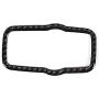 Interior Head Light Lamp Switch Button Cover,Carbon Fiber Headlight Switch Button Cover Trim Fits for Alfa Romeo Giulia 17-19
