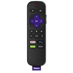 Roku Streaming Stick | Portable, Power-Packed Player with Voice Remote with TV Power and Volume (2017) (Renewed)