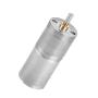 DC Motor,DC Gear Motor DC Electric Gear Motor,25mm DC 12V 25GA-370 Low Speed Metal Gear Motor for Electronic Lock (12V 300RPM)