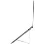 Majextand MacBook Stand/Laptop Stand | Thinnest Adjustable Portable Ventilated Ergonomic Stand | Integrate with Most Notebook Computers Under 18'' | 6 Height Settings (Space Gray)
