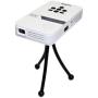 AAXA Technologies KP-101-01 AAXA LED Pico Micro Video Projector - Pocket Size Portable Mobile Mini Projector with mini-HDMI, built-in Media Player & Speakers, 3.5mm Aux Out, Micro SD/USB readers and 80 Min Lithium-Ion Battery