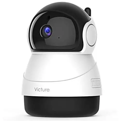 Victure 1080P Pet Camera, 2.4G WiFi Camera with Smart Motion Detection/Tracking, Sound Detection, Two-Way Audio, Night Vision, Cloud Service, iOS/Android, APP - Victure Home