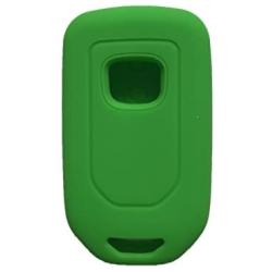 Green Silicone Key Cover Case Holder Chain Bag Key Fob Case Cover fit for 2015 2016 2017 Honda Civic Accord Pilot CR-V