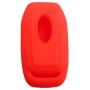 BAR Autotech Remote Key Silicone Rubber Keyless Entry Shell Case Fob and Key Skin Cover fit for Ford F150 F450 Mustang Fusion Lincoln MKZ MKC (1 Pair) (Red)